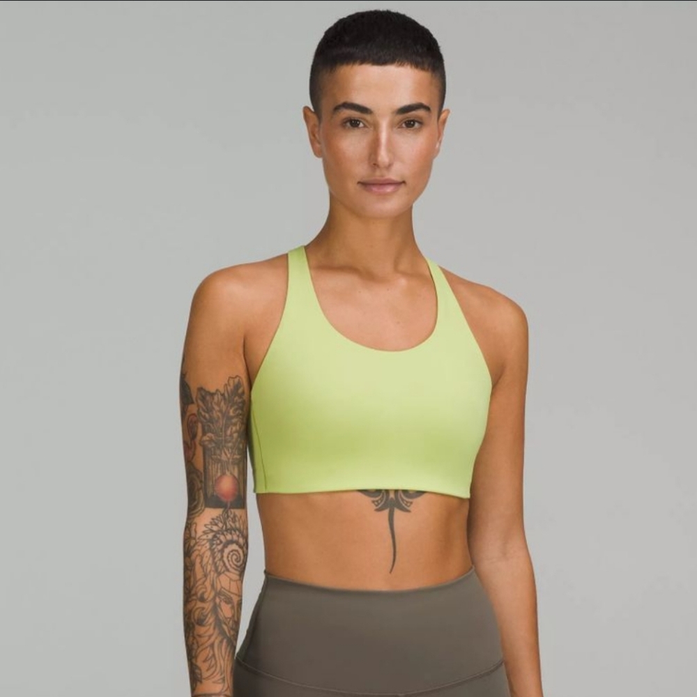 Lululemon Energy Bra High Support Wasabi Size 36DD